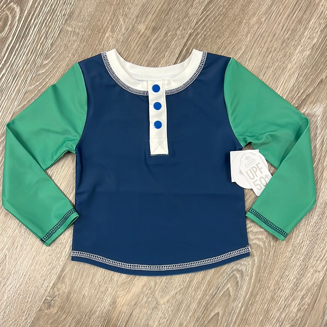 Mud Pie Navy Body Boys Rashguard-MUD PIE-Little Giant Kidz