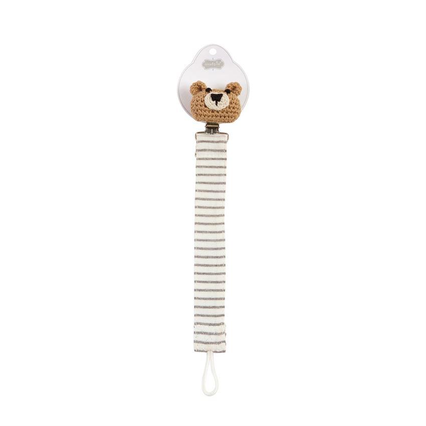 Mud Pie Pacifier Clip Knitted-MUD PIE-Little Giant Kidz