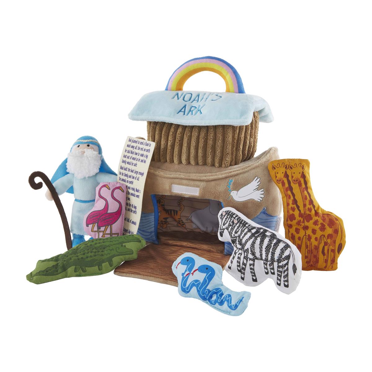 Mud Pie Plush Play Set - Noah's Ark-MUD PIE-Little Giant Kidz