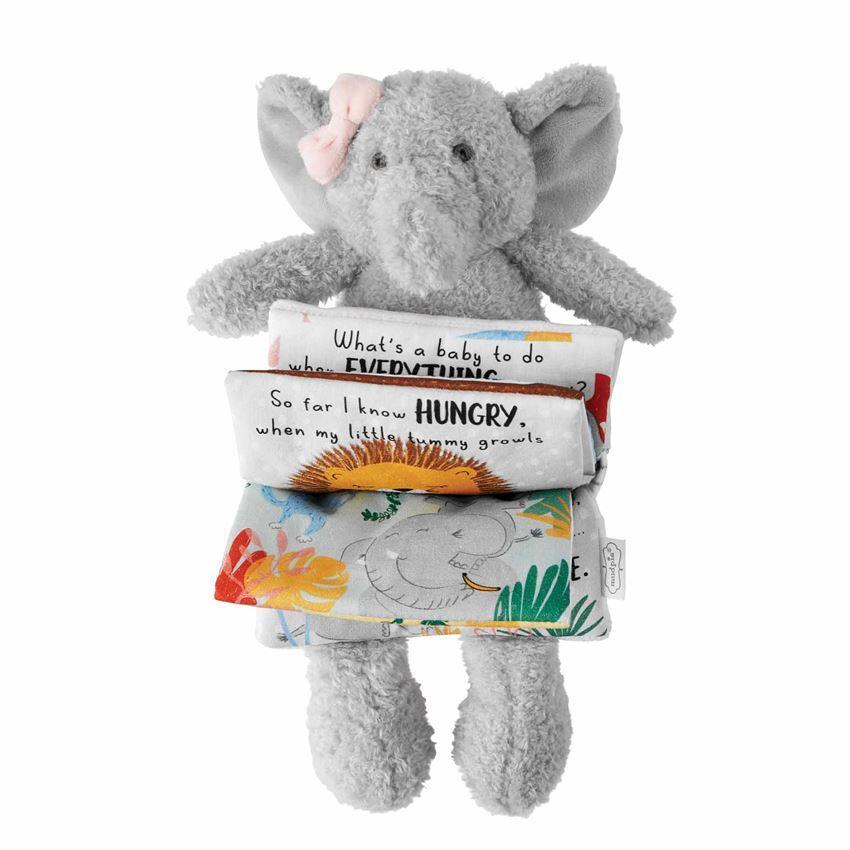 Mud Pie Plush Reading Pal - Pink Elephant-MUD PIE-Little Giant Kidz