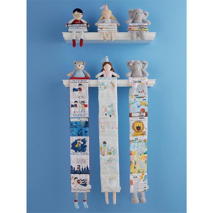 Mud Pie Plush Reading Pal - Red Super Hero-MUD PIE-Little Giant Kidz