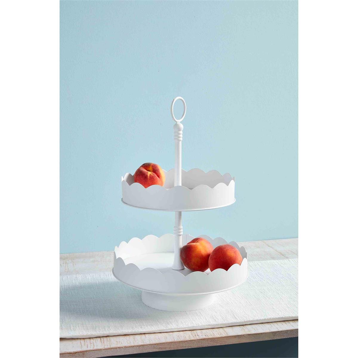 Mud Pie Scalloped Tiered Server-MUD PIE-Little Giant Kidz