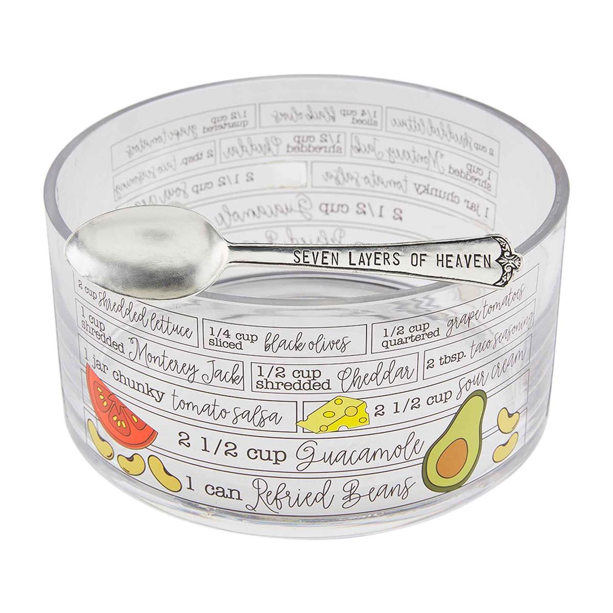 Mud Pie Seven Layer Dip Bowl Set-MUD PIE-Little Giant Kidz