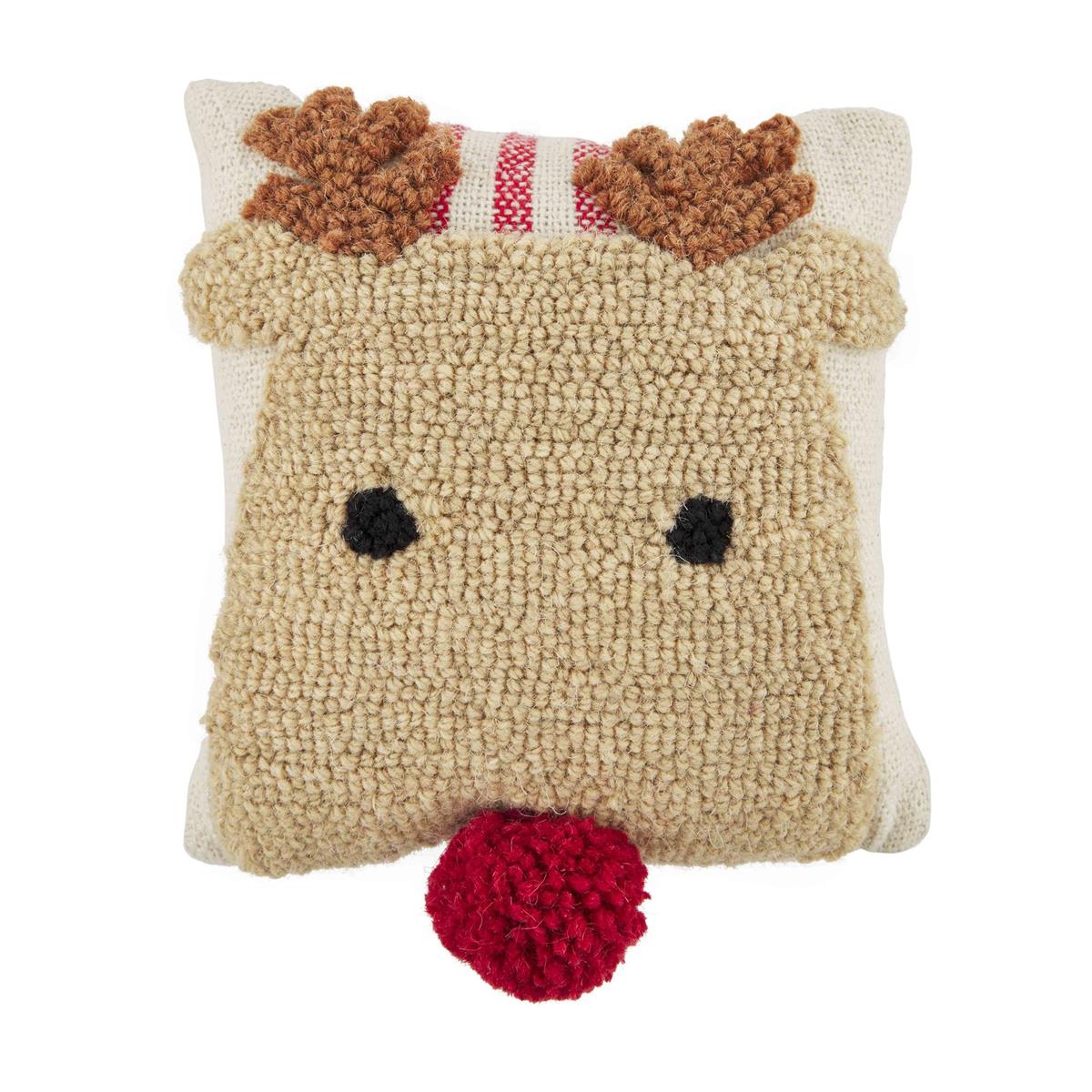 Mud Pie Small Christmas Hook Pillow-MUD PIE-Little Giant Kidz