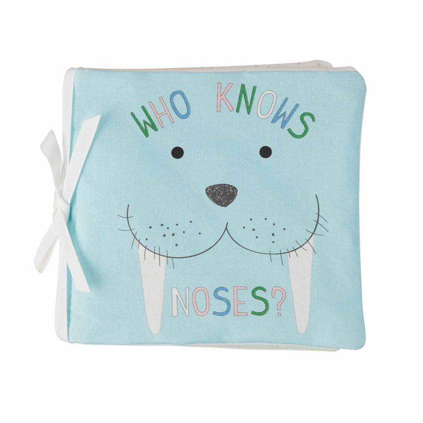 Mud Pie Who Knows Noses Soft Book-MUD PIE-Little Giant Kidz