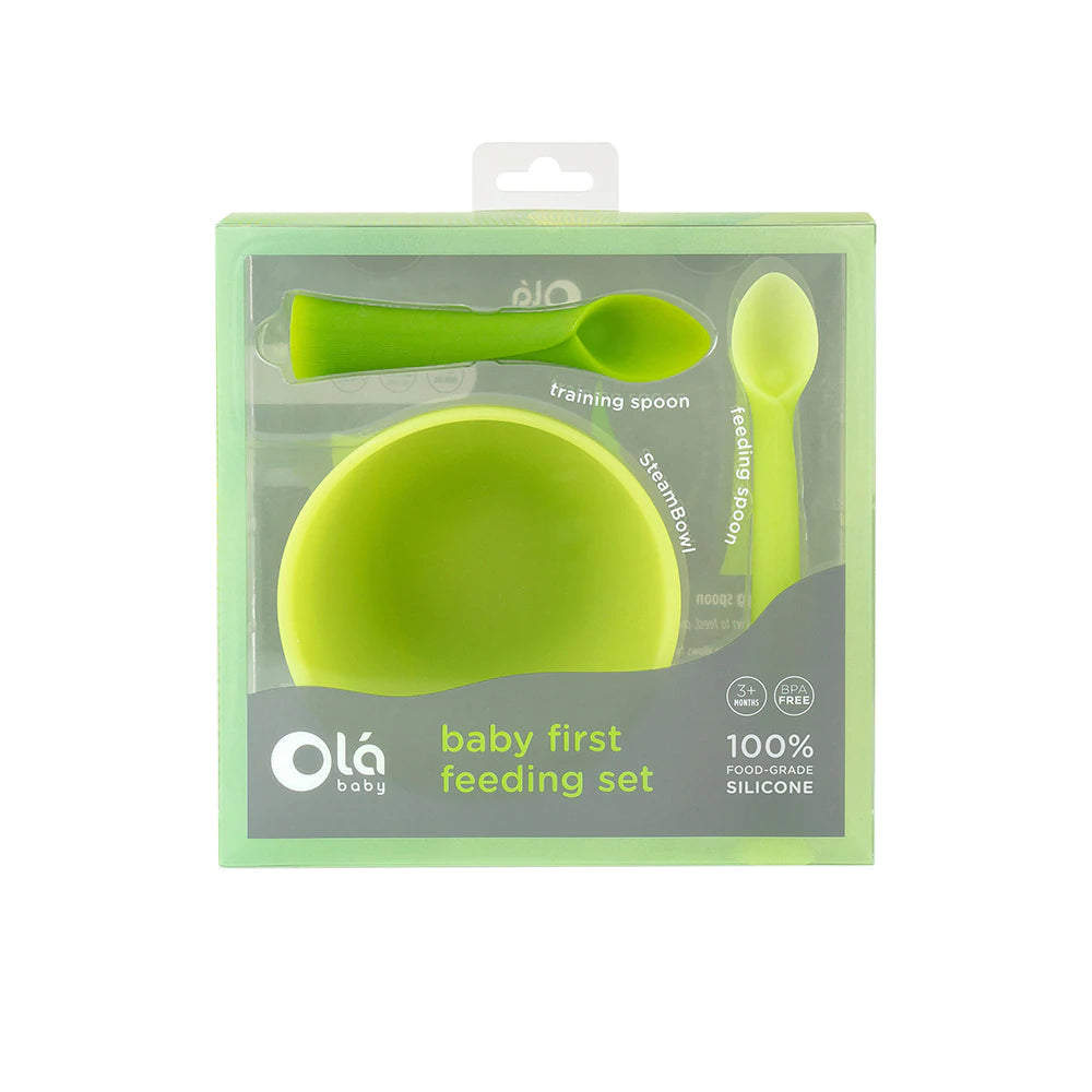 Ola Baby Baby First Feeding Set (3 Piece)-OLA BABY-Little Giant Kidz