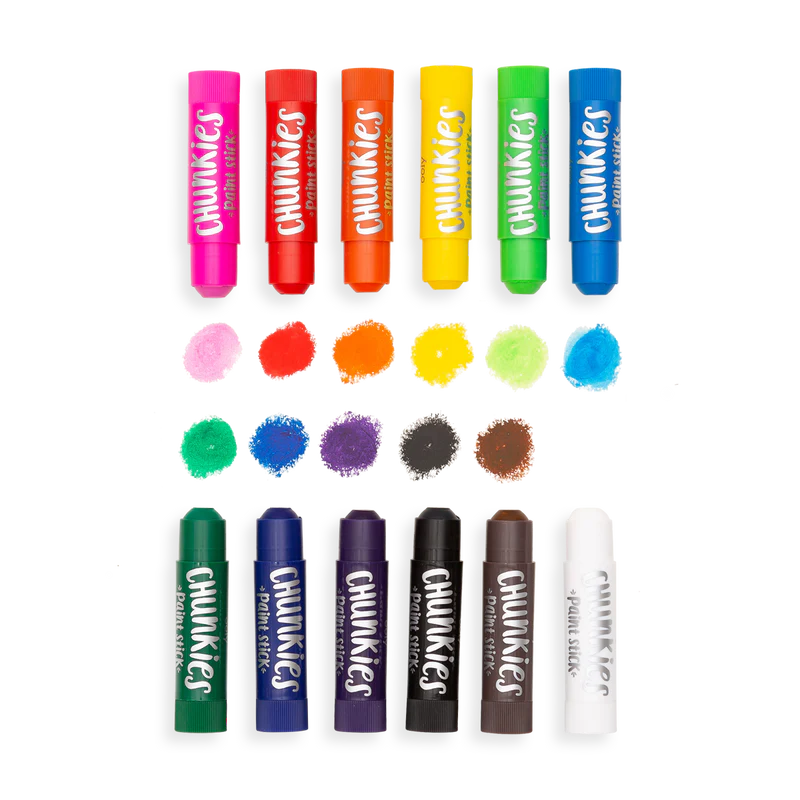 Ooly Chunkies Paint Sticks - Set of 12 Colors-OOLY-Little Giant Kidz