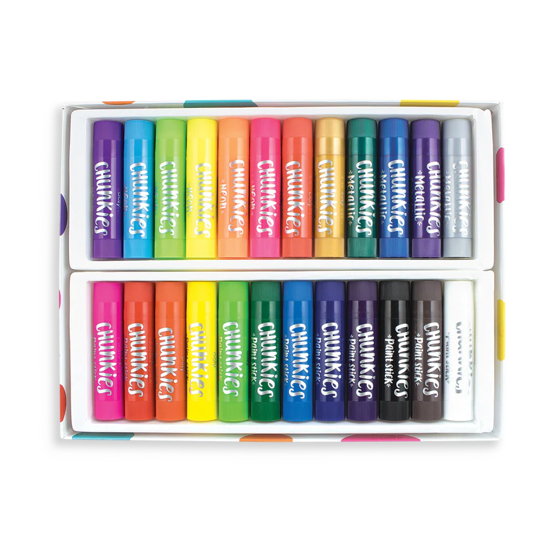 Ooly Chunkies Paint Sticks Variety Pack - Set of 24 Colors-OOLY-Little Giant Kidz