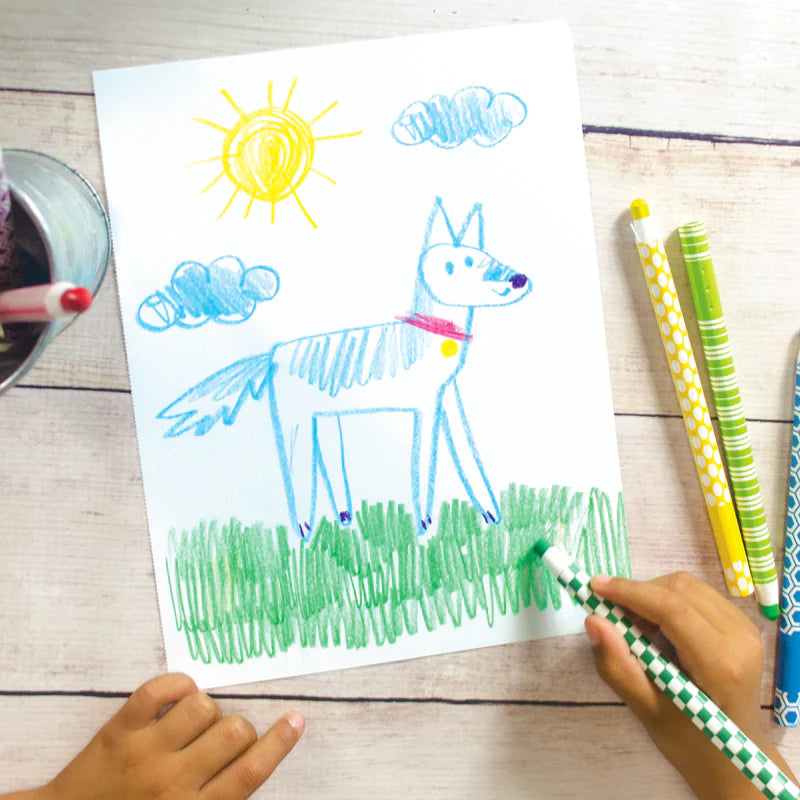 Ooly Color Appeel Crayons - Set of 12 Colors-OOLY-Little Giant Kidz