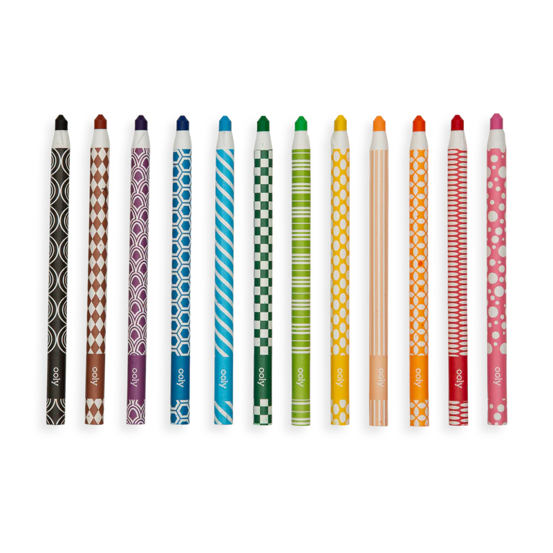 Ooly Color Appeel Crayons - Set of 12 Colors-OOLY-Little Giant Kidz