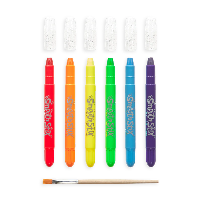 Ooly Smooth Stix Watercolor Gel Crayons - Set of 6-OOLY-Little Giant Kidz