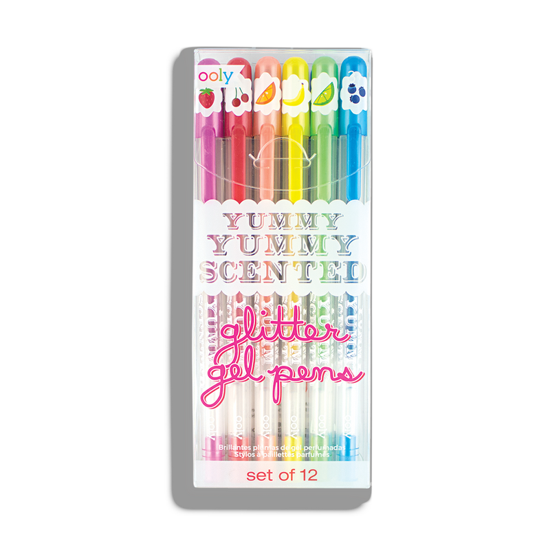 Ooly Yummy Yummy Scented Glitter Gel Pens Set of 12