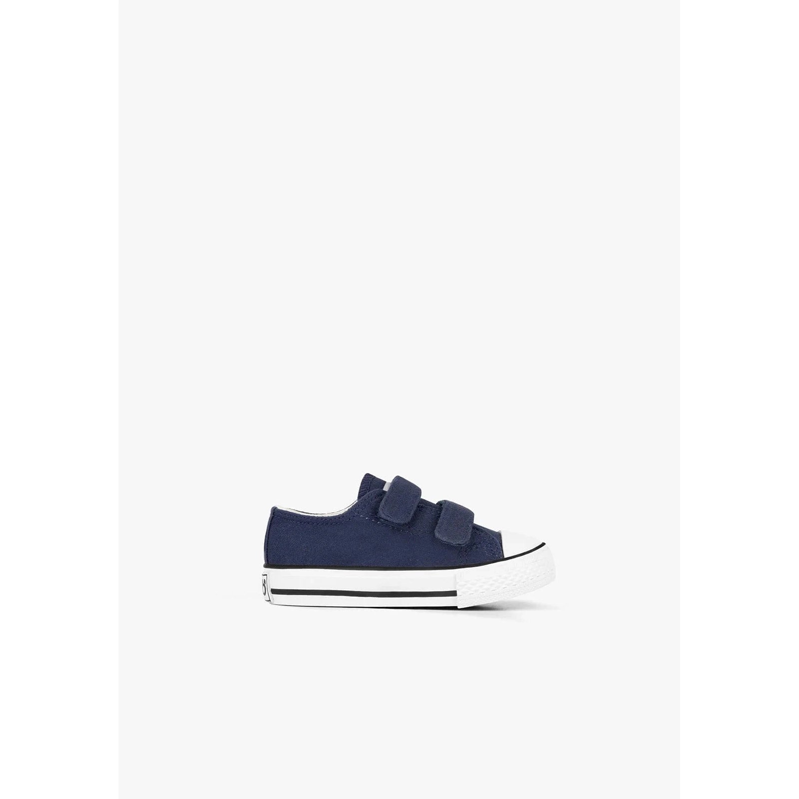 Osito by Conguitos Adherent Stripes Navy Canvas Sneakers-Conguitos-Little Giant Kidz