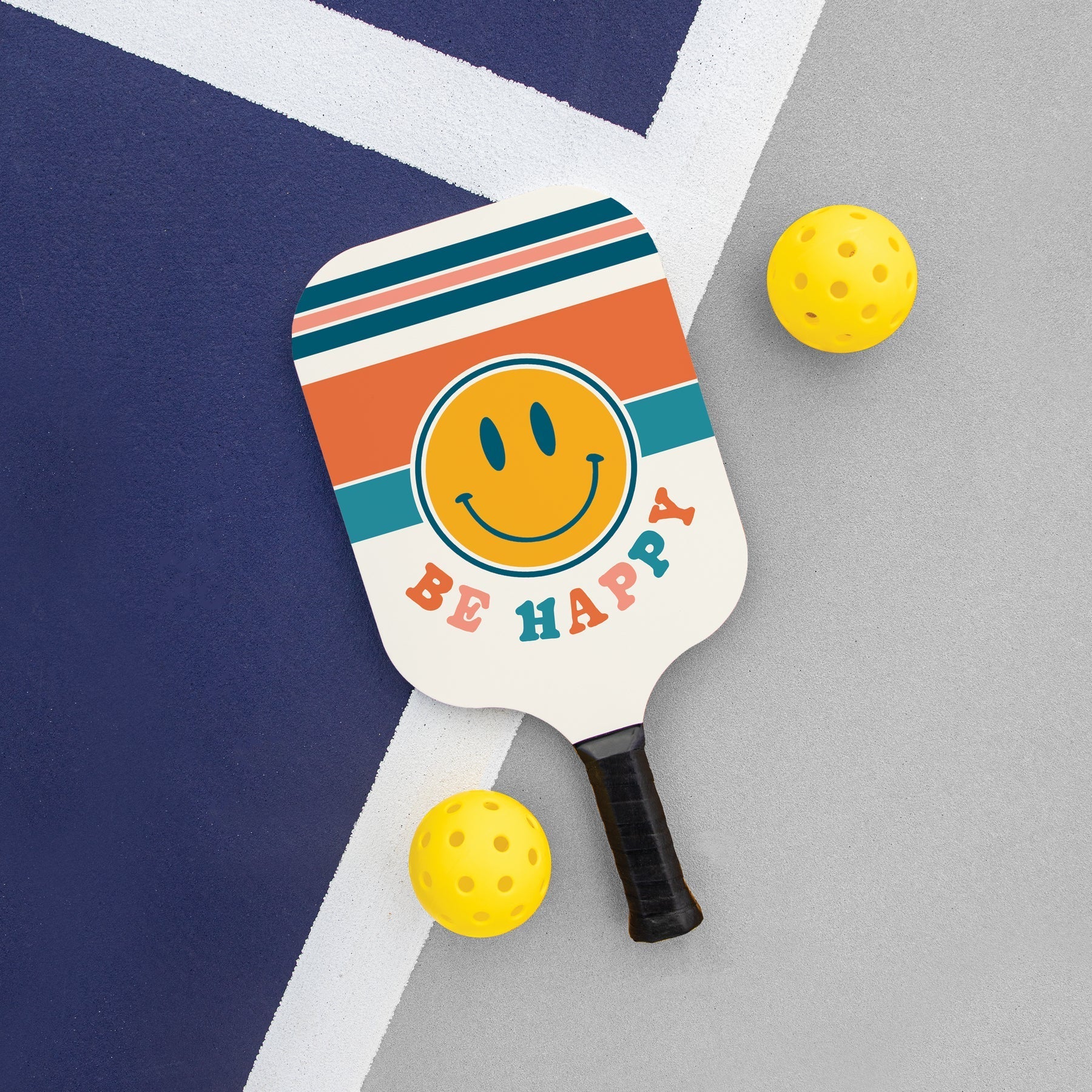 P. Graham Dunn Be Happy Pickleball Paddle-P. GRAHAM DUNN-Little Giant Kidz