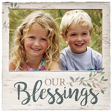 The Love of A Family is Life's Greatest Blessing Personalized Picture Frame  for A 4x6 Photo 