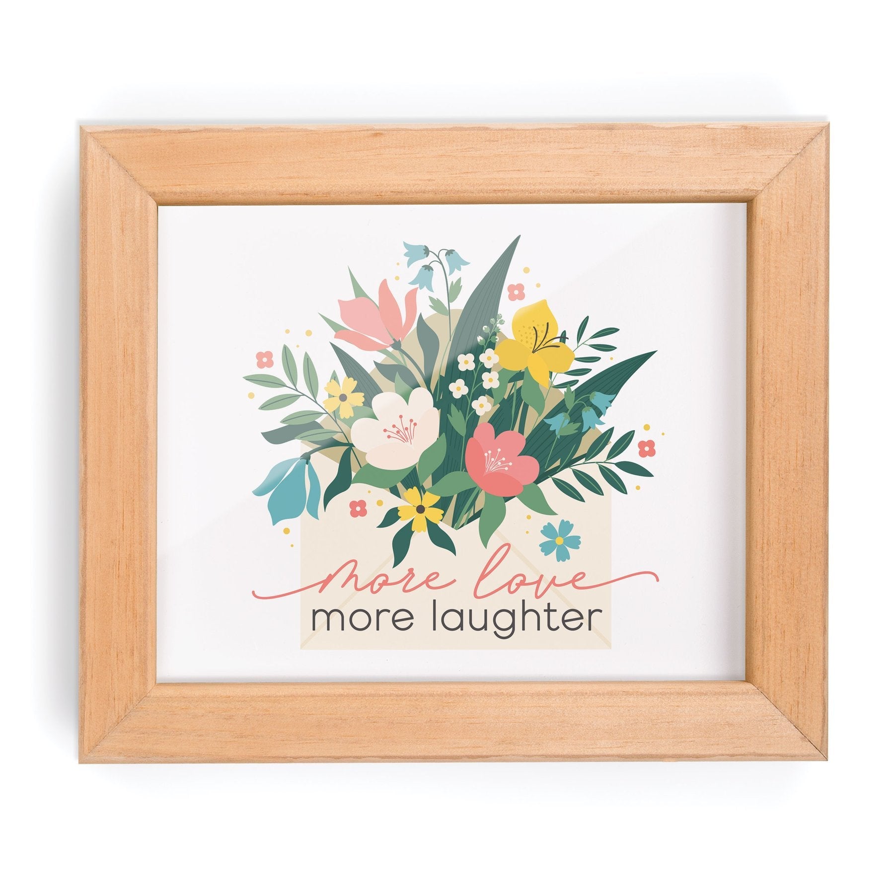 P. Graham Dunn Framed Art More Love More Laughter-P. GRAHAM DUNN-Little Giant Kidz