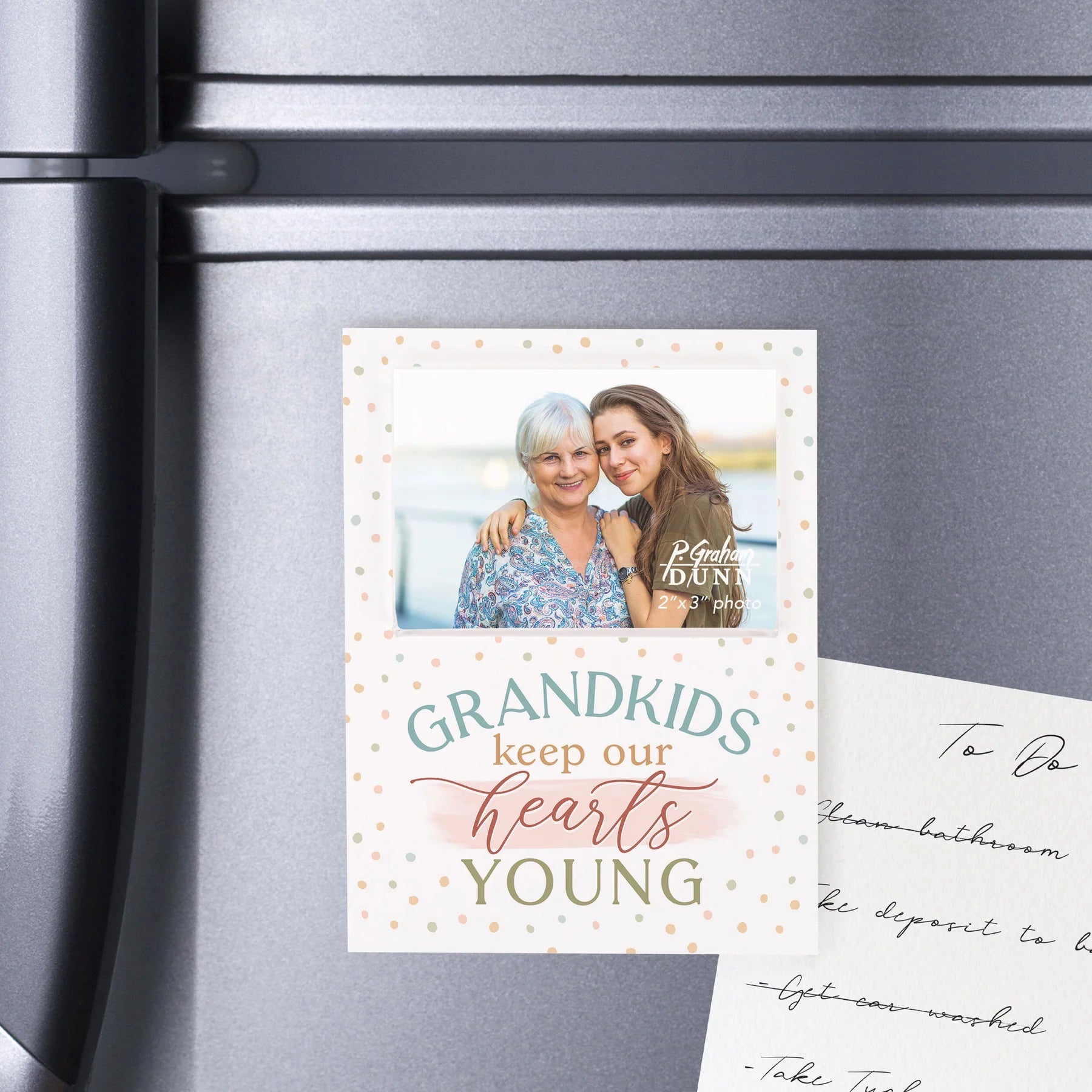 P. Graham Dunn Grandkids Keep Our Hearts Young Photo Frame (2x3 Photo)-P. GRAHAM DUNN-Little Giant Kidz