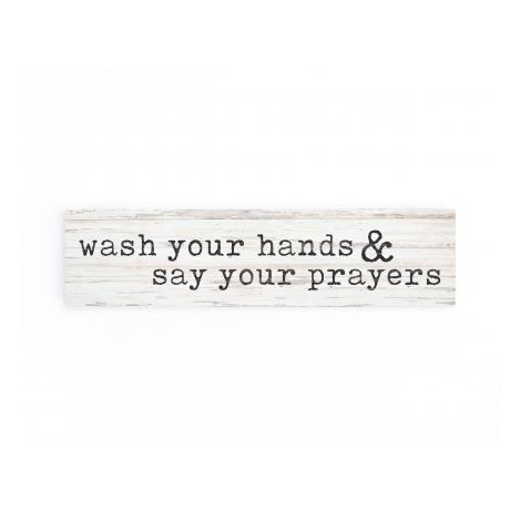 P. Graham Dunn Little Sign Wash Your Hands & Say Your Prayers-P. GRAHAM DUNN-Little Giant Kidz