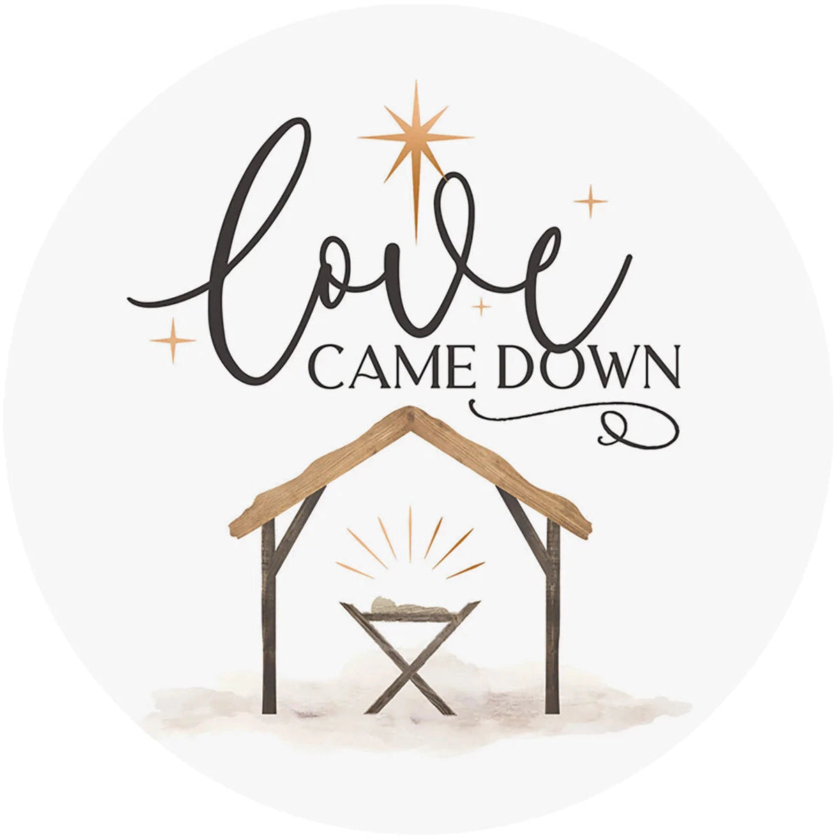 P. Graham Dunn Love Came Down Paper Coasters - 8 Pack-P. GRAHAM DUNN-Little Giant Kidz