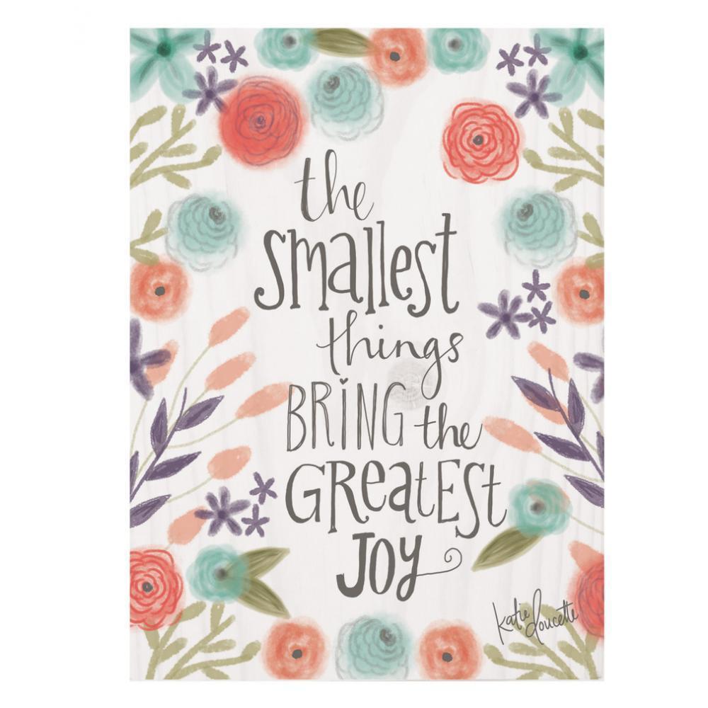 P. Graham Dunn Wall Decor The Smallest Things Bring the Greatest Joy-P. GRAHAM DUNN-Little Giant Kidz