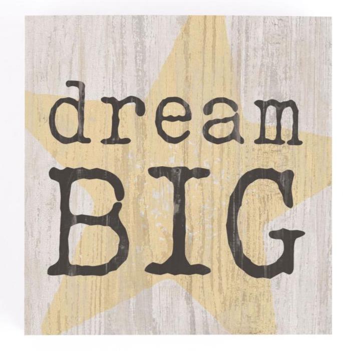 P. Graham Dunn Wooden Block Dream Big-P. GRAHAM DUNN-Little Giant Kidz
