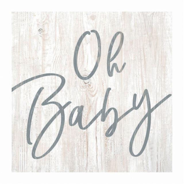 P. Graham Dunn Wooden Block Oh Baby-P. GRAHAM DUNN-Little Giant Kidz