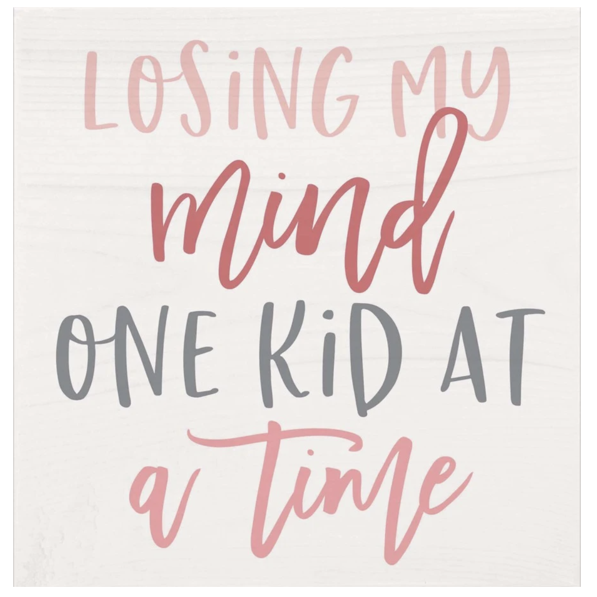 P. Graham Dunn Word Block - Losing My Mind One Kid at a Time-P. GRAHAM DUNN-Little Giant Kidz