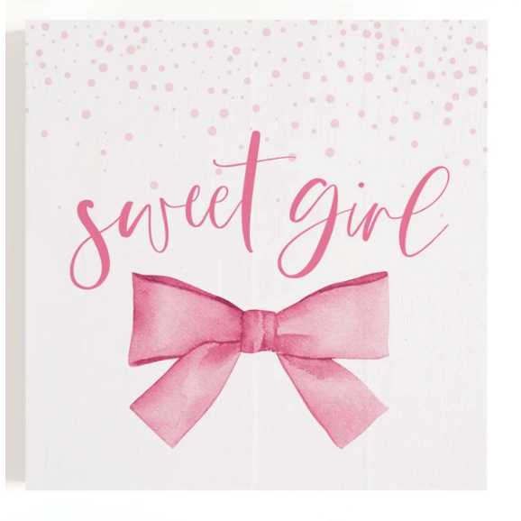 P. Graham Dunn Word Block - Sweet Girl-P. GRAHAM DUNN-Little Giant Kidz