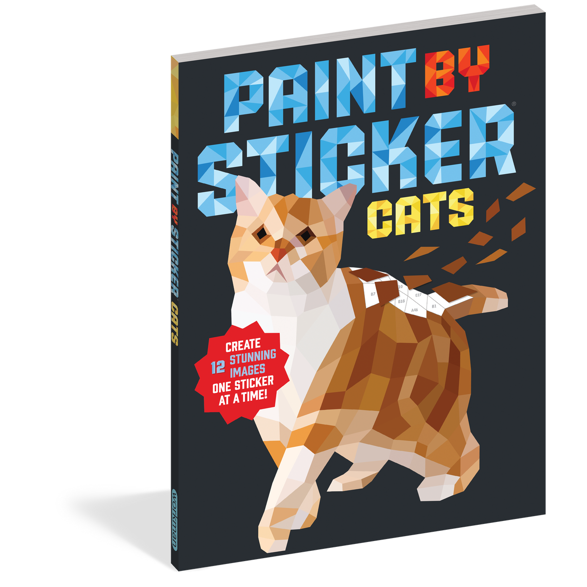 Paint by Sticker: Cats (Paperback Book)-HACHETTE BOOK GROUP USA-Little Giant Kidz