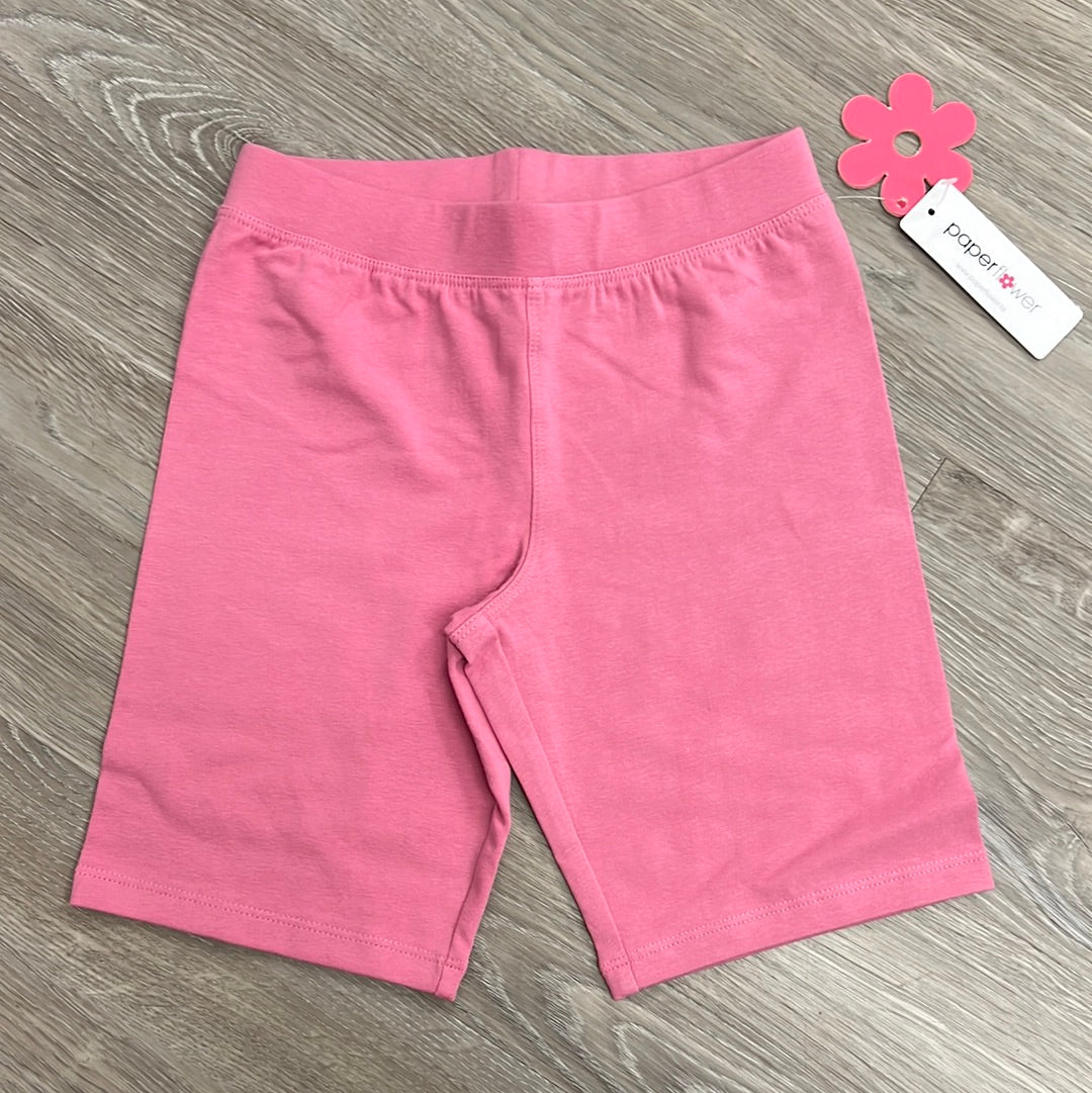 Paper Flower Bike Short Sea Pink-Paper Flower-Little Giant Kidz