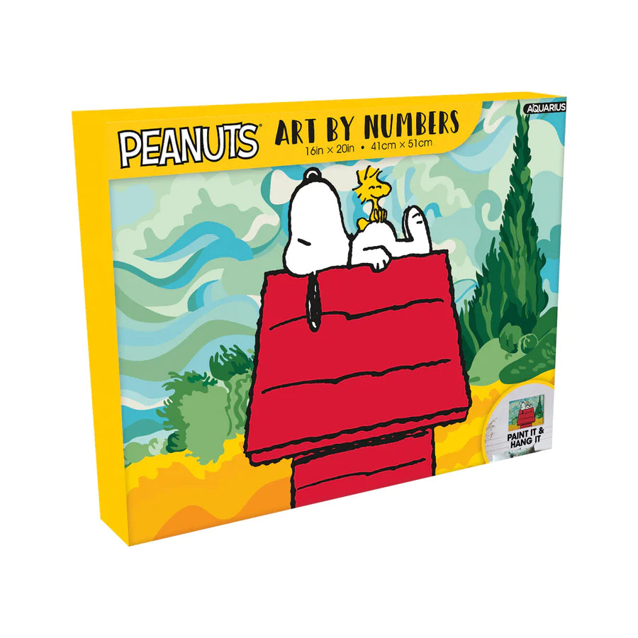 Peanuts Snoopy Chill Art by Numbers-NMR Distribution America-Little Giant Kidz