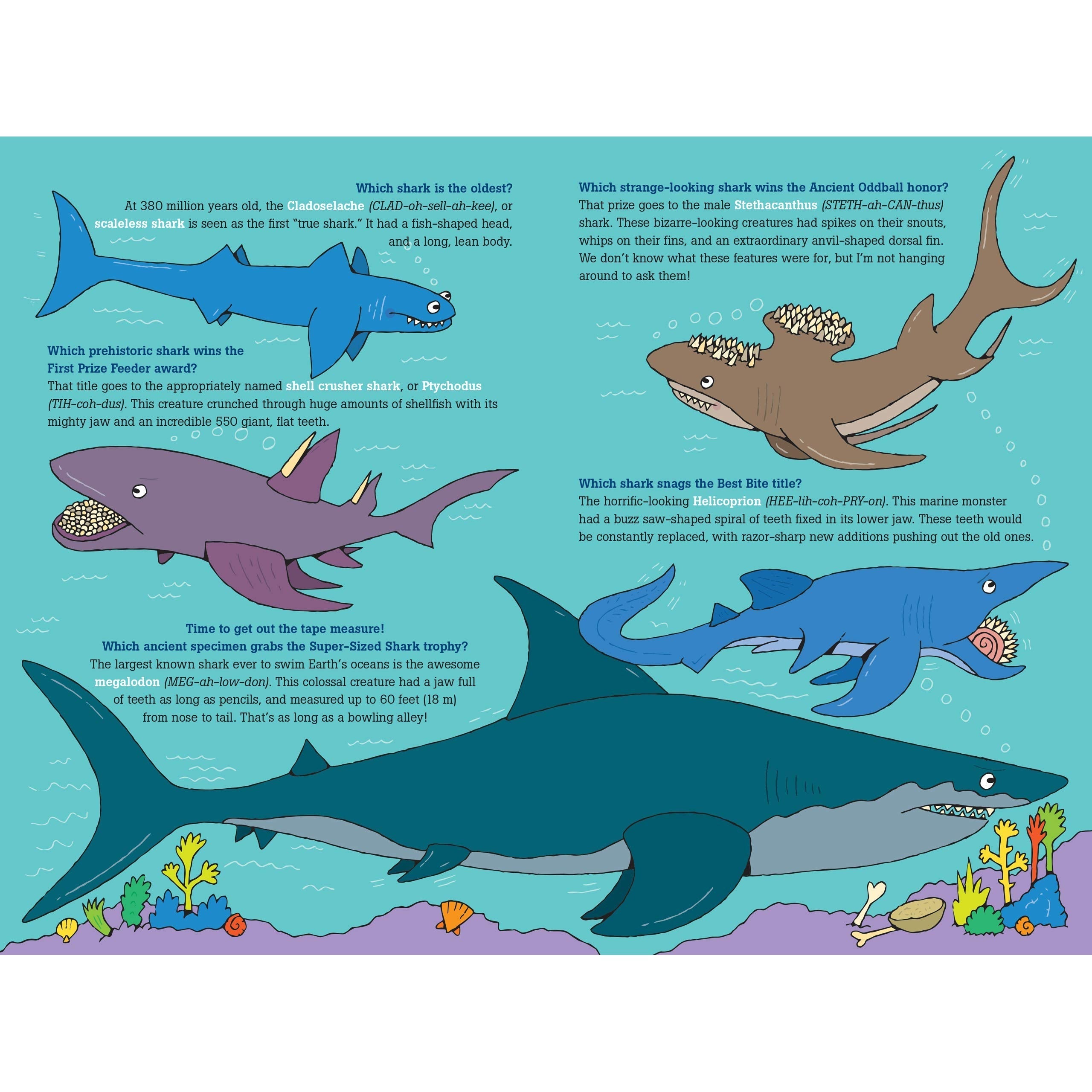 Peter Pauper Press: 100 Questions About Sharks (Hardcover Book)-Peter Pauper Press-Little Giant Kidz