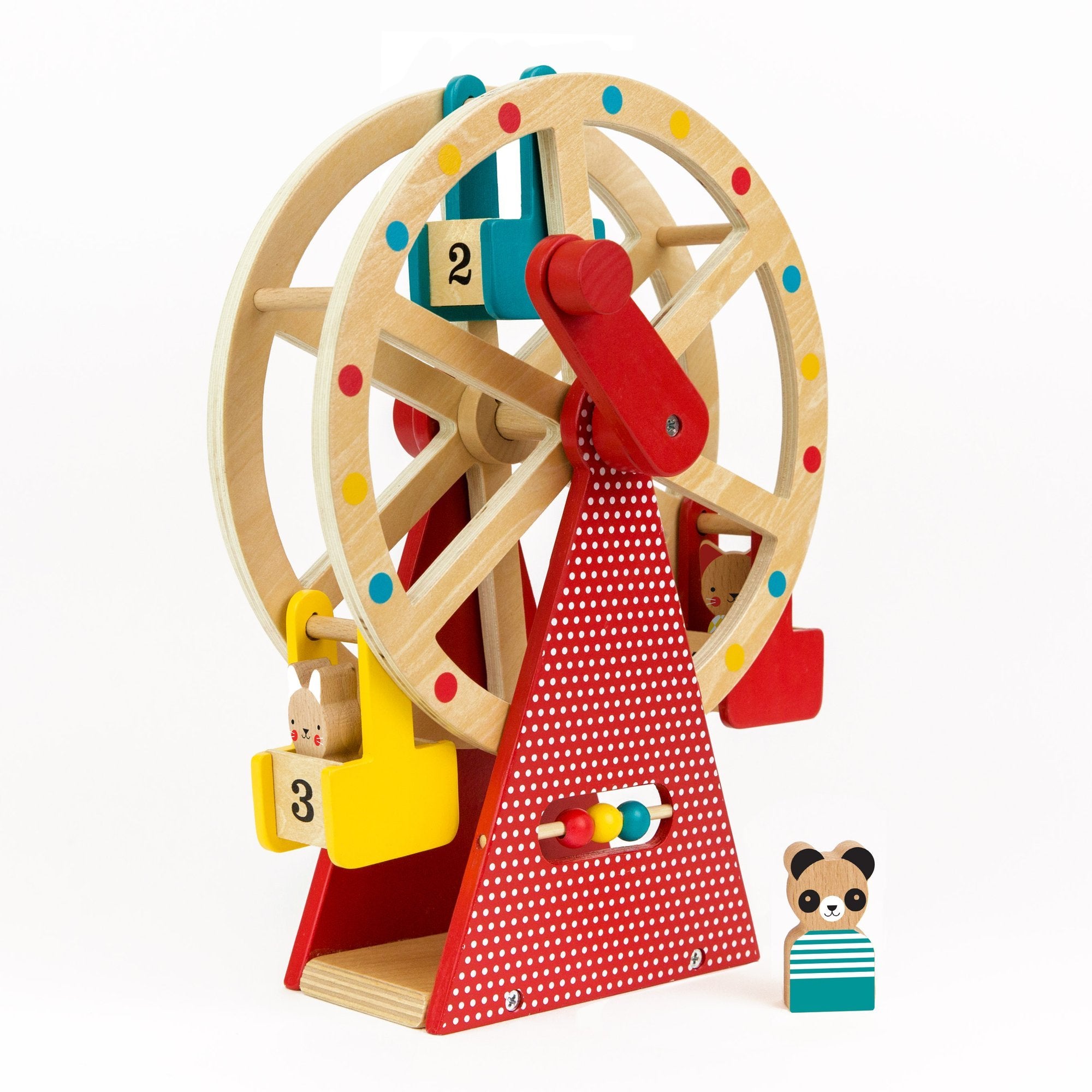 Petit Collage Carnival Play Set Wooden Ferris Wheel-Petit Collage-Little Giant Kidz