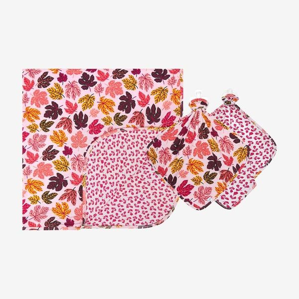 Posh Peanut Autumn Double Sided Patoo & Lovey Set-POSH PEANUT-Little Giant Kidz