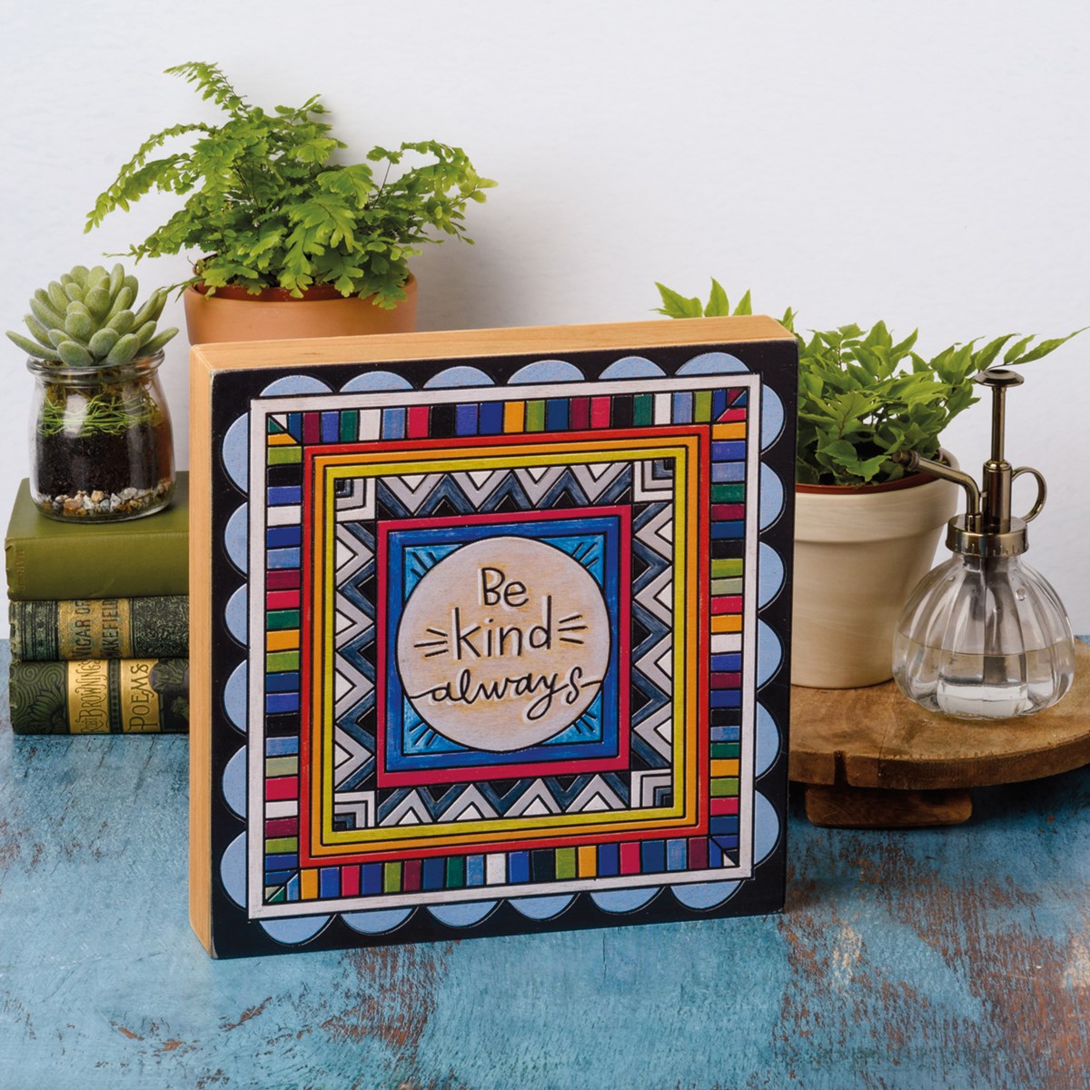 Primitives By Kathy Box Sign - Be Kind Always-Primitives by Kathy-Little Giant Kidz