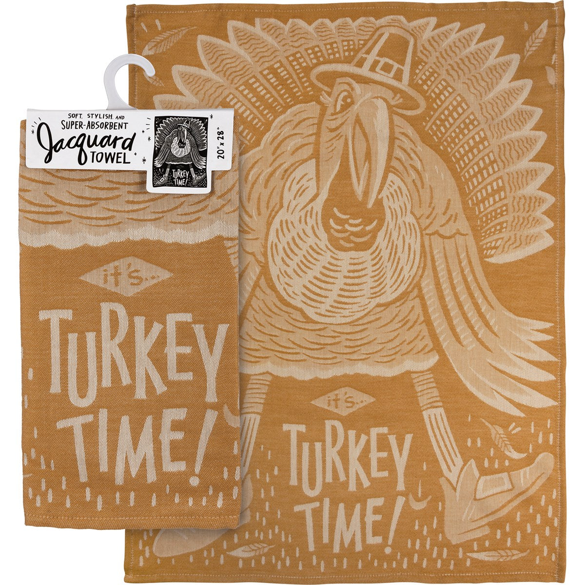 Primitives By Kathy Kitchen Towel - It's Turkey Time-Primitives by Kathy-Little Giant Kidz