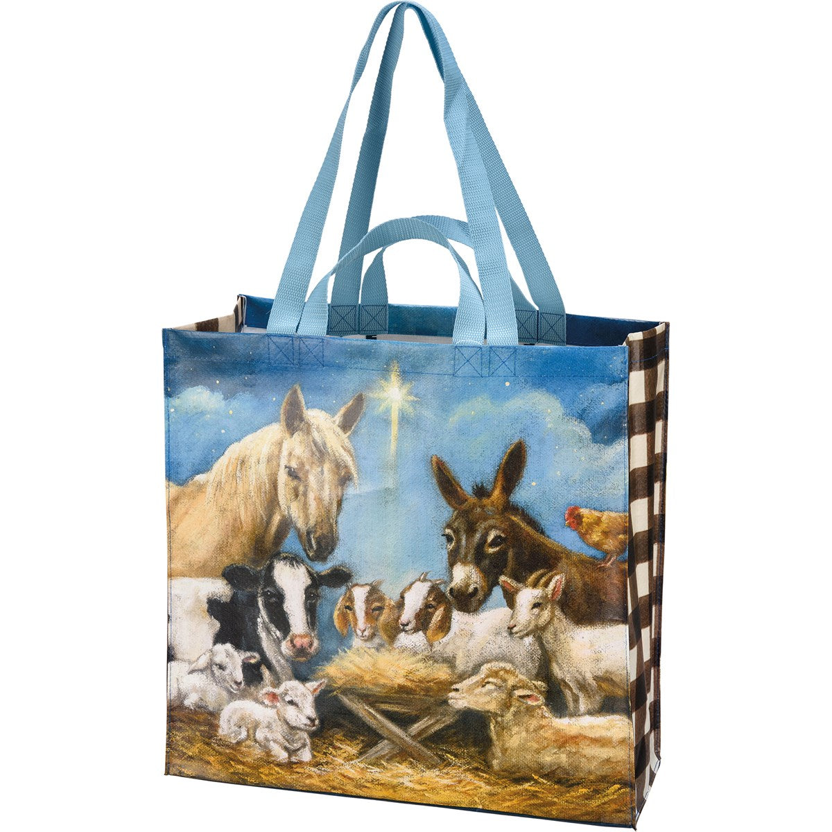 Primitives By Kathy Market Tote - Nativity-Primitives by Kathy-Little Giant Kidz