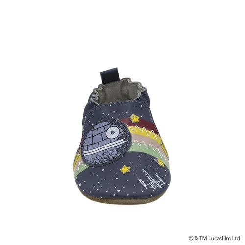 Robeez Star Wars™ Rule the Galaxy Soft Soles Dark Blue-ROBEEZ-Little Giant Kidz