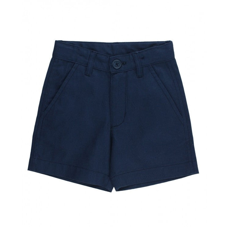 RuggedButts Navy Lightweight Chino Shorts-RUGGEDBUTTS-Little Giant Kidz
