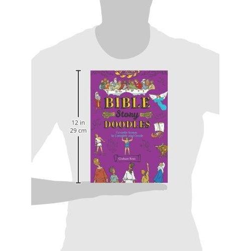 Running Kids Press: Bible-Story Doodles: Favorite Scenes to Complete and Create (Paperback Book)-HACHETTE BOOK GROUP USA-Little Giant Kidz