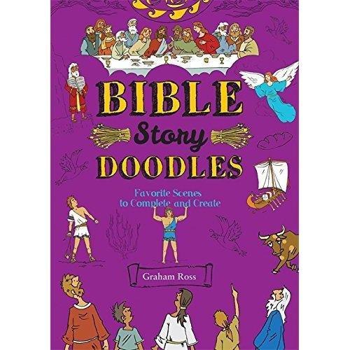 Running Kids Press: Bible-Story Doodles: Favorite Scenes to Complete and Create (Paperback Book)-HACHETTE BOOK GROUP USA-Little Giant Kidz