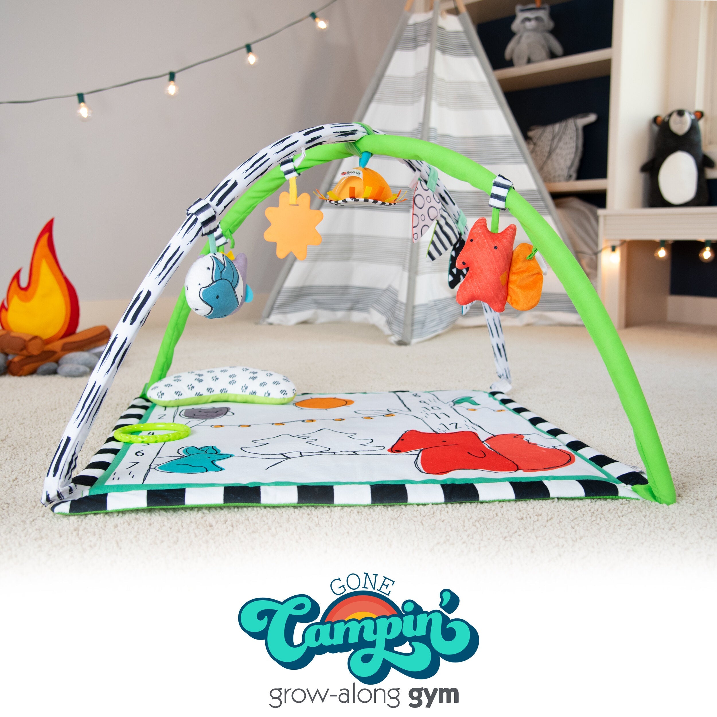 Sassy Baby Gone Campin' Play Gym-Sassy Baby-Little Giant Kidz