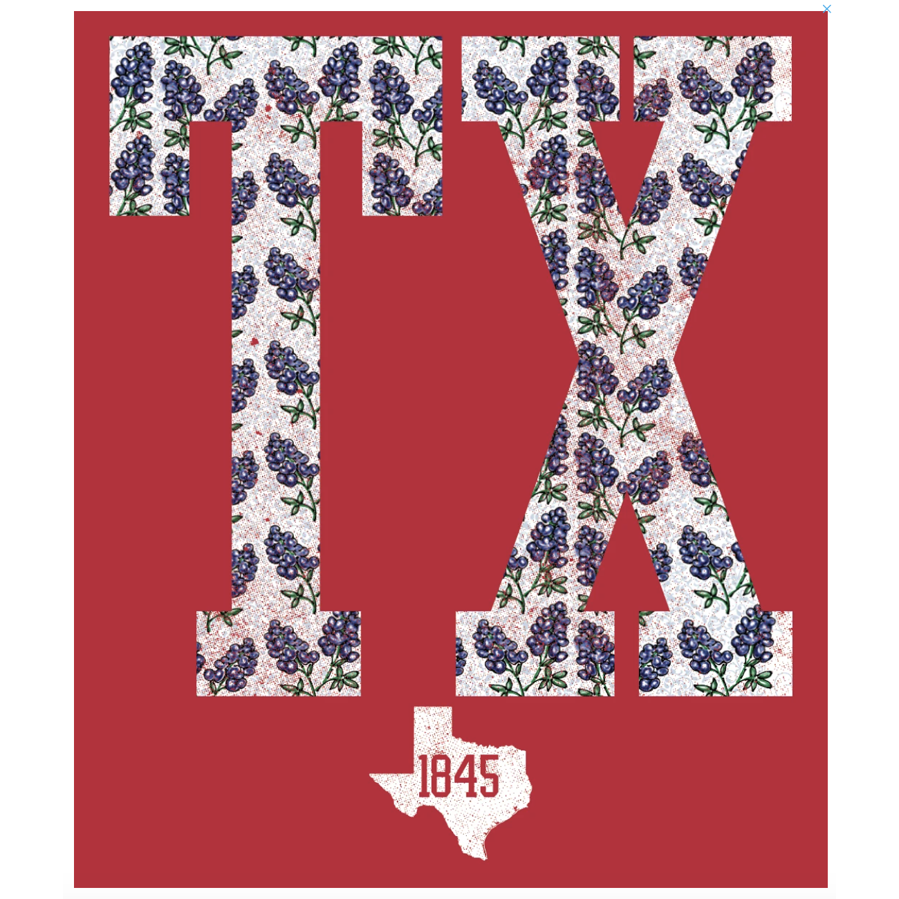Sassy Frass State Love TX Comfort Colors T-shirt - Red-SASSY FRASS-Little Giant Kidz