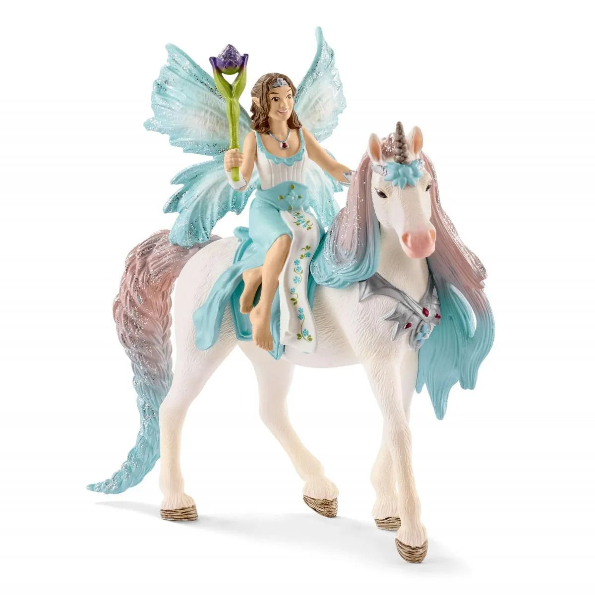 Schleich Bayala: Fairy Eyela with Princess Unicorn-SCHLEICH-Little Giant Kidz
