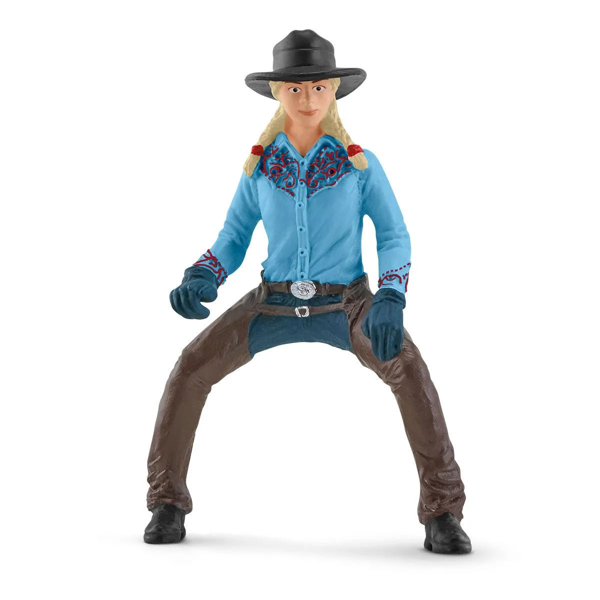 Schleich Farm World: Cowgirl Team Roping Fun-SCHLEICH-Little Giant Kidz