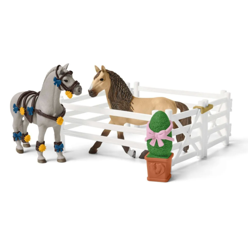 Schleich Horse Club: Big Horse Show with Dressing Tent-SCHLEICH-Little Giant Kidz