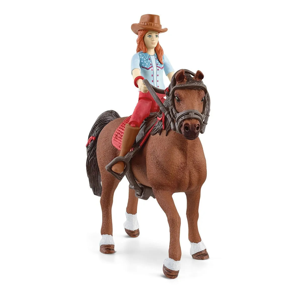 Schleich Horse Club: Hannah & Cayenne-SCHLEICH-Little Giant Kidz