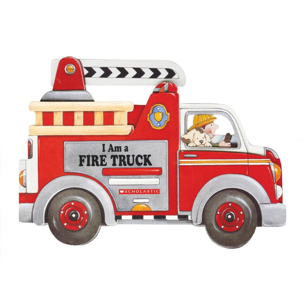 Scholastic: I Am a Fire Truck (Board Book)-Scholastic-Little Giant Kidz