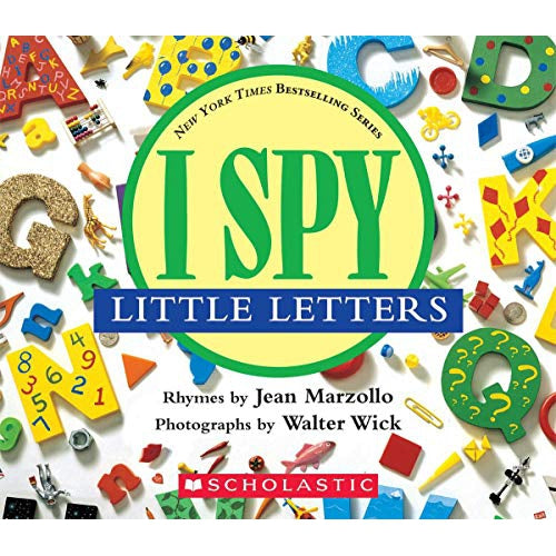 Scholastic: I Spy Little Letters: A Book of Picture Riddles (Board Book)-Scholastic-Little Giant Kidz