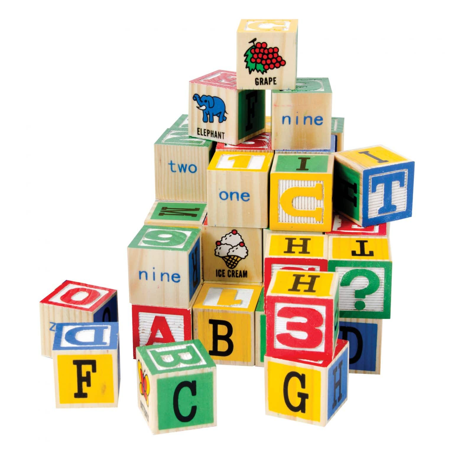 Schylling Alphabet Blocks 48 Pieces